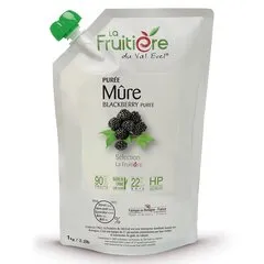 Пастеризоване пюре La Fruiti&egrave;re Ожина 1 кг