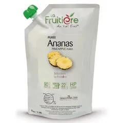 Пастеризованное пюре La Fruitière Ананас 1 кг