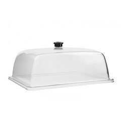 Кришка-ковпак з полікарбонату під гастроємність 1/3