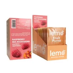 Основа для лимонаду та чаю Lemo Малина-Обліпиха порційне 15x45 г