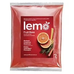 Основа для лимонада и чая Lemo Ревень-Грейпфрут-Розмарин 1 кг