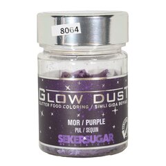 Глиттер хлопья Фиолетовые Sekersugar 7 г