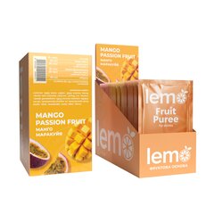 Основа для лимонада и чая Lemo Манго-Маракуйя порционное 15x45 г