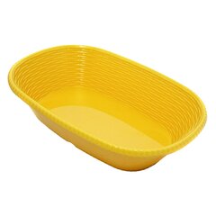 Блюдо овальне з меламіну 35×24,7×7 см жовте