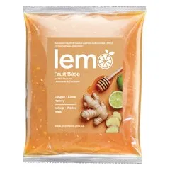 Основа для лимонаду та чаю Lemo Імбир, Лайм, Мед 1 кг