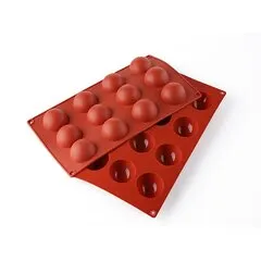 Форма силіконова Профі Напівсфера 45 мм 12 комірок