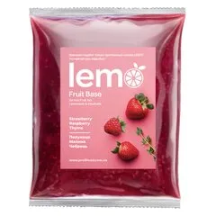 Основа для лимонаду та чаю Lemo Полуниця-Малина-Чебрець 1 кг