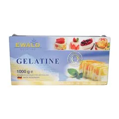 Желатин харчовий листовий Ewald-Gelatine Gold 200 Bloom 1 кг