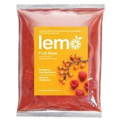 Основа для лимонаду та чаю Lemo Малина-Обліпиха 1 кг