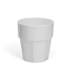 Стакан Гранит из поликарбоната белый 250 мл