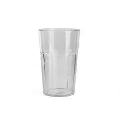 Стакан высокий Гранит из поликарбоната прозрачный 400 мл