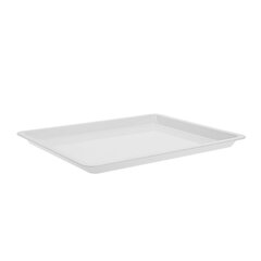 Блюдо для выкладки 1/2 поликарбонат белое