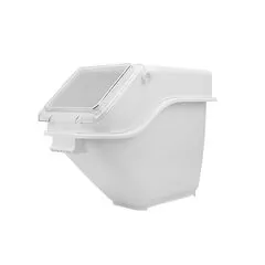 Контейнер для сыпучих ингридиентов штабелируемый, белый 20 л