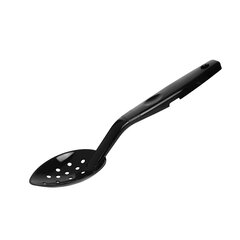 Ложка сервірувальна перфорована з полікарбонату чорна 29,5 см