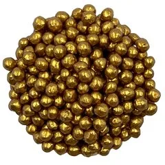 Золоті рисові кульки в натуральному шоколаді Ovalette 3 мм