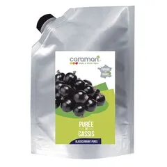 Пюре пастеризованное из черной смородины Caraman 1 кг