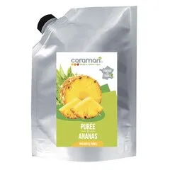 Пюре пастеризованное из ананаса Caraman 1 кг