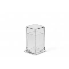 Підставка для зубочисток з кришкою із акрилу 7,5х3,8 см