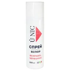 Спрей-велюр U NIC Яскраво-червоний, Вага: 250 г