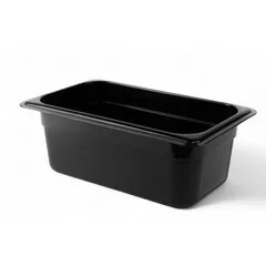 Гастроємність із поліпропілену 1/4 100 мм чорна