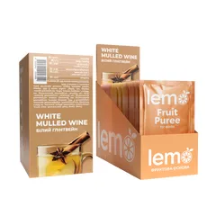 Основа для лимонаду та чаю Lemo Білий глінтвейн порційне 15x45 г