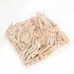 Прищіпка дерев'яна 2.5 см 100 шт