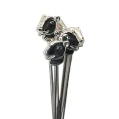 Шпажки металеві 11 см ягня 5 шт