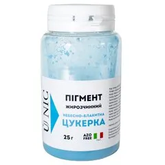 Барвник U NIC жиророзчинний небесно-блакитна цукерка 25 г
