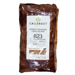 Молочный шоколад Callebaut №823, Вес: 10 кг