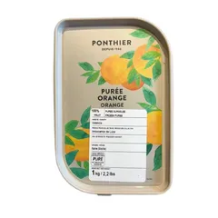 Замороженное пюре PONTHIER апельсин 1 кг