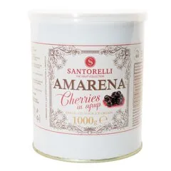 Вишня Амарена Santorelli в тяжелом сиропе 1 кг