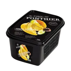 Замороженное пюре PONTHIER экзотик (манго, банан, маракуйя и лайм) 1 кг