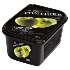 Замороженное пюре PONTHIER зеленое яблоко 1 кг