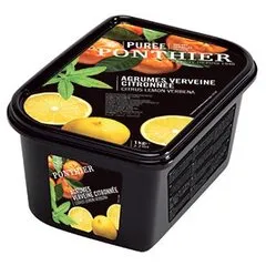 Замороженное пюре PONTHIER цитрус, лимон и вербена 1 кг