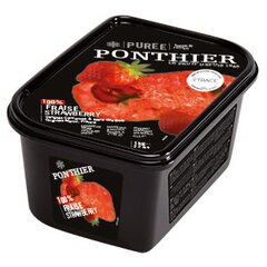 Замороженное пюре PONTHIER клубника 1 кг