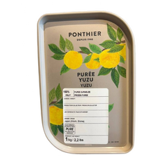 Заморожене пюре PONTHIER юзу 1 кг