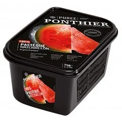 Замороженное пюре PONTHIER арбуз 1 кг