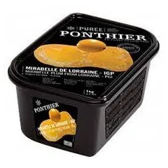 Замороженное пюре PONTHIER слива Мирабелла 1 кг