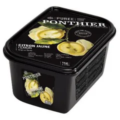 Замороженное пюре PONTHIER желтый лимон 1 кг