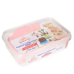 Мастика кондитерская для торта OVALETTE розовая 1 кг