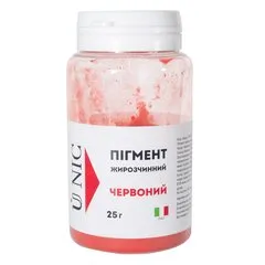 Барвник U NIC жиророзчинний Червоний 25 г