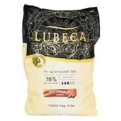 Молочный шоколад Lubeca IVORY COAST 35%, Вес: 5 кг