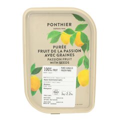 Замороженное пюре PONTHIER маракуйя с косточкой 1 кг
