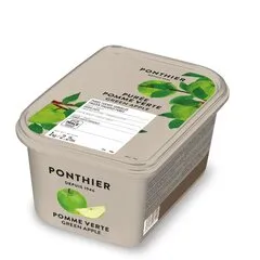 Заморожене пюре PONTHIER зелене яблуко 1 кг