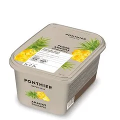 Замороженное пюре PONTHIER ананас 1 кг