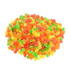 Ананасові цукати мікс 3-5 мм 1 кг