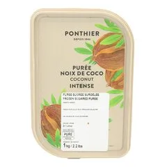 Замороженное пюре PONTHIER кокос 1 кг