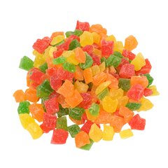 Ананасові цукати мікс 8-10 мм 1 кг