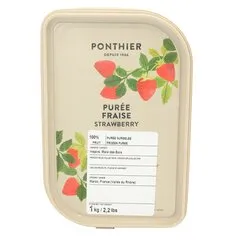 Заморожене пюре PONTHIER полуниця 1 кг