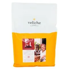 Черный шоколад VELICHE DARK ESSENTIAL 54%, Вес: 1 кг